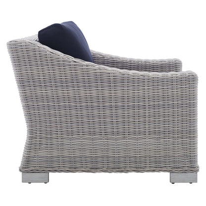 Conway Sunbrella? Outdoor Patio Wicker Rattan 4-Piece Furniture Set