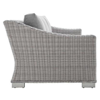 Conway Sunbrella? Outdoor Patio Wicker Rattan 4-Piece Furniture Set