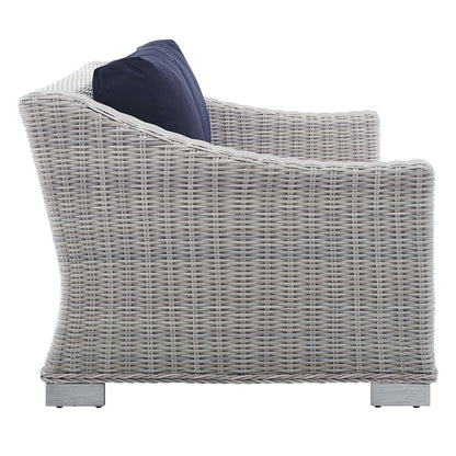 Conway Sunbrella? Outdoor Patio Wicker Rattan 4-Piece Furniture Set