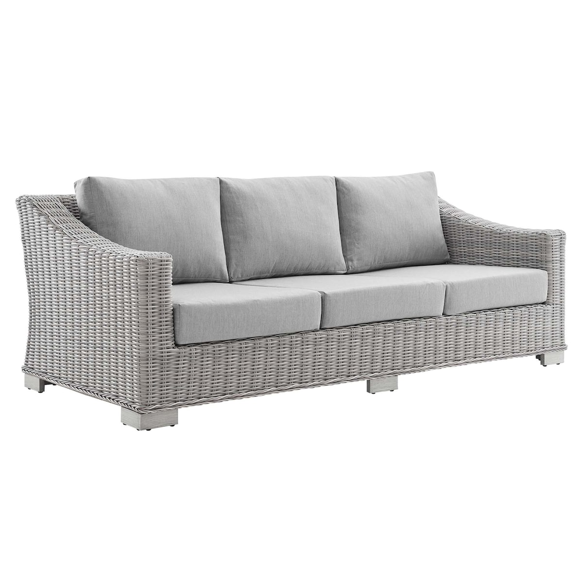Conway Sunbrella? Outdoor Patio Wicker Rattan 4-Piece Furniture Set