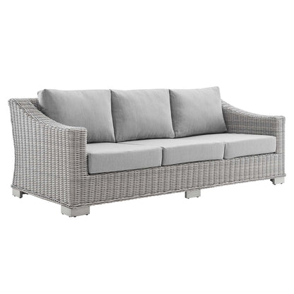 Conway Sunbrella? Outdoor Patio Wicker Rattan 4-Piece Furniture Set