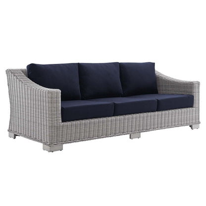 Conway Sunbrella? Outdoor Patio Wicker Rattan 4-Piece Furniture Set