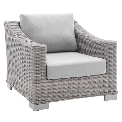 Conway Sunbrella? Outdoor Patio Wicker Rattan 4-Piece Furniture Set