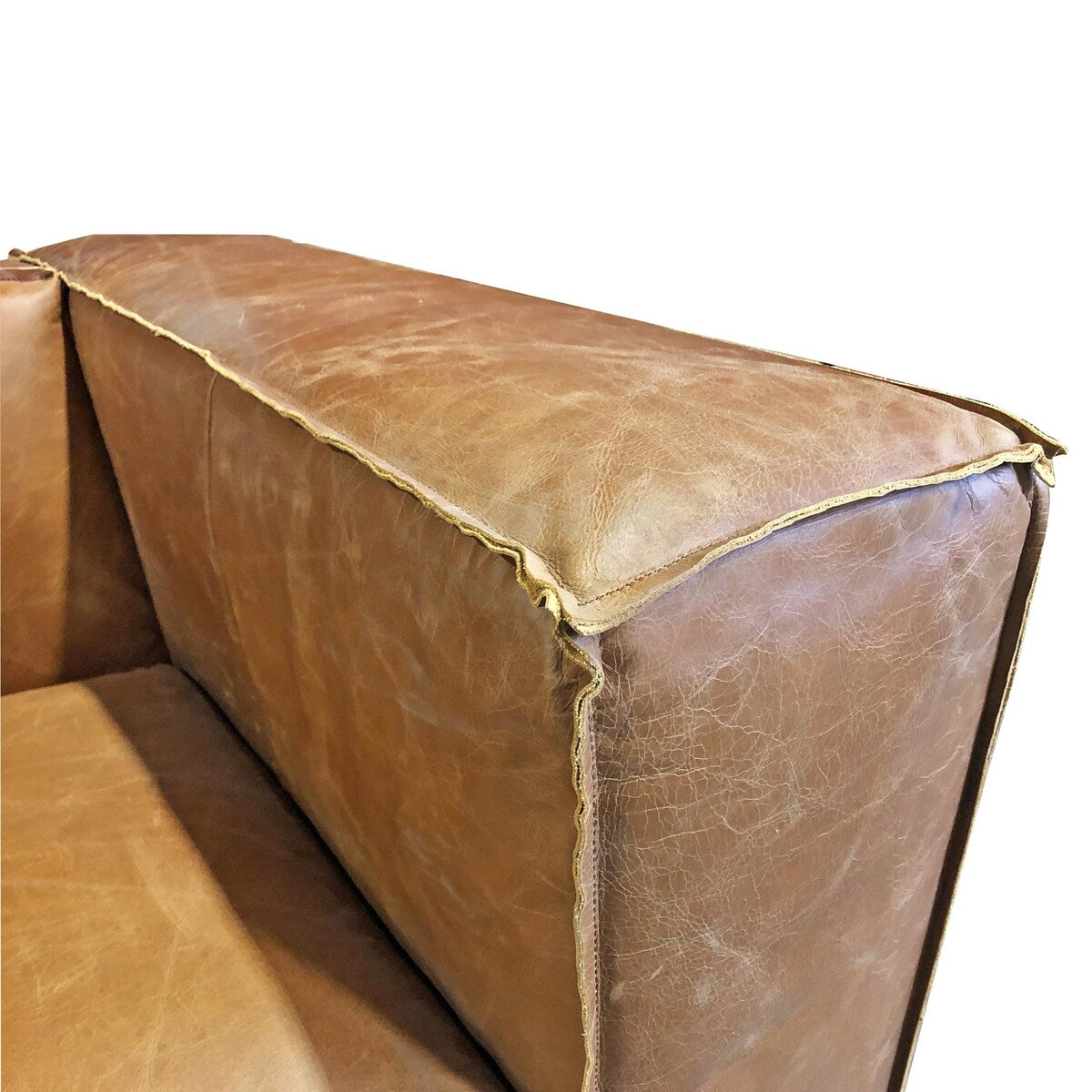 Cooper Brown Leather Sofa
