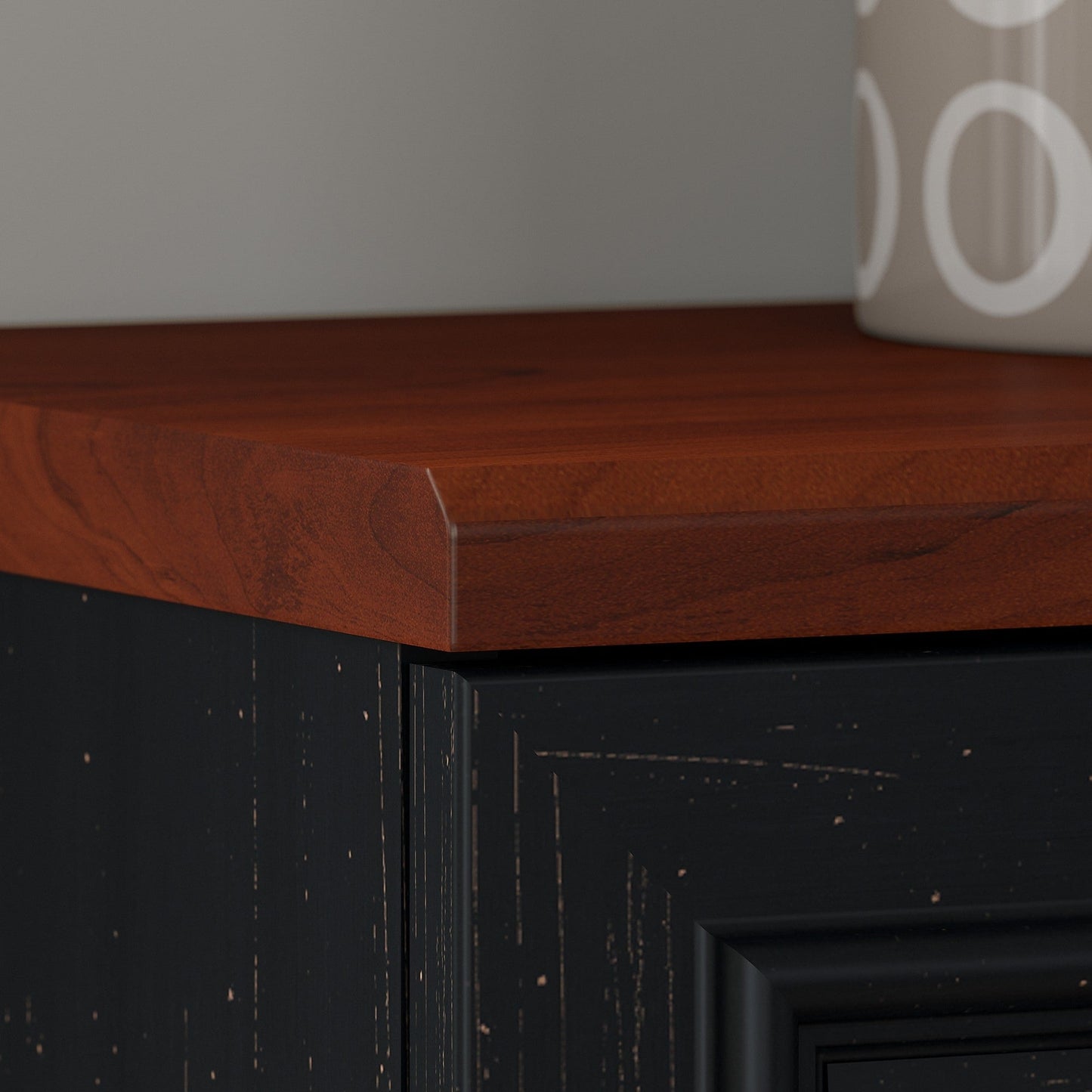 Fairview Storage Cabinet with Doors and Shelves by Bush Furniture - 31.73L x 12.76W x 30.71H