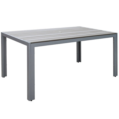 Tumaco Sun-bleached Grey 7-piece Outdoor Dining Set by Havenside Home