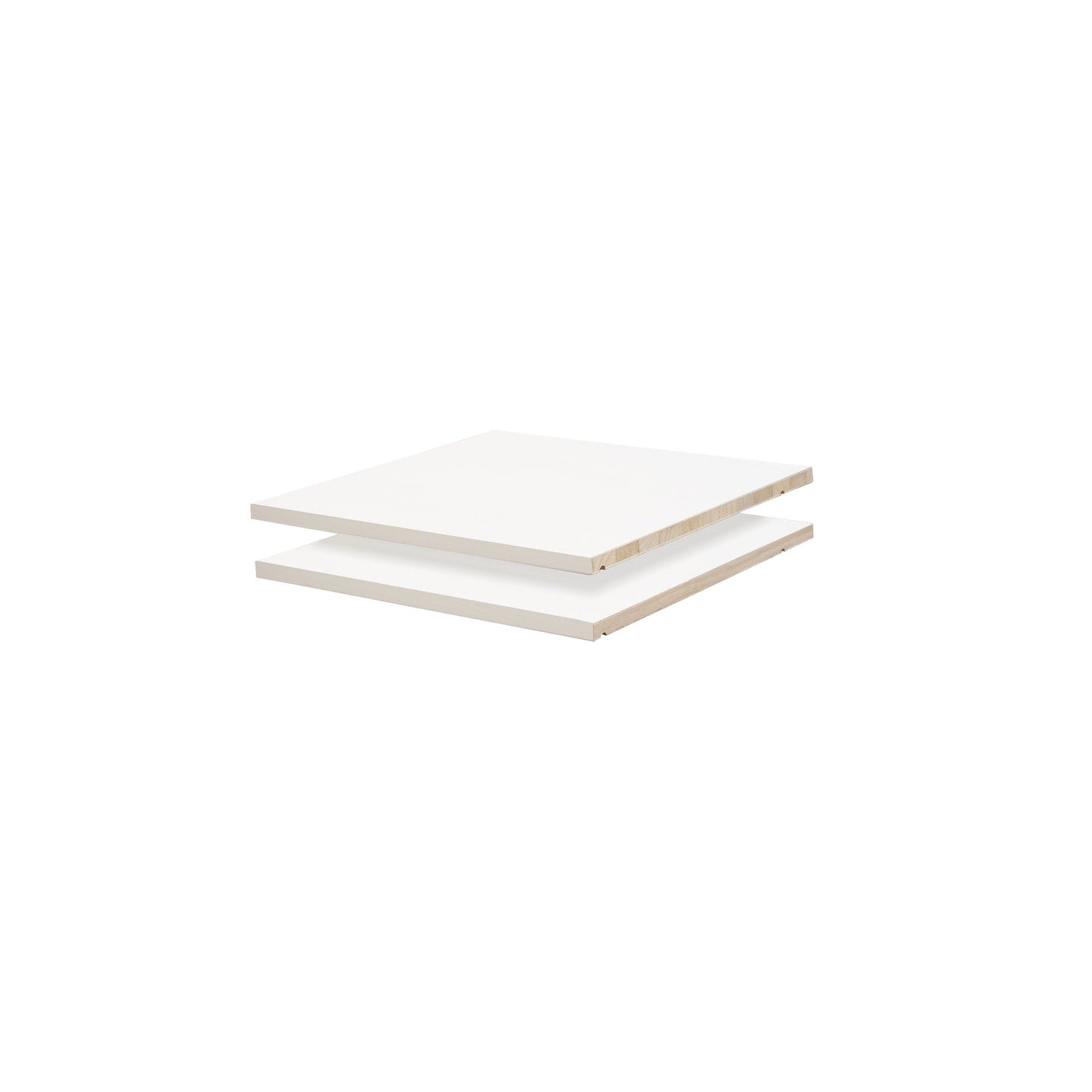 Palace Imports 100% Solid Wood Shelves for Metro, Cosmo Wardrobe Armoires, Set of 2