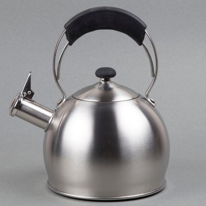 Creative Home Galaxy 2.6 Qt Stainless Steel Whistling Tea Kettle with Aluminum Capsulated Bottom