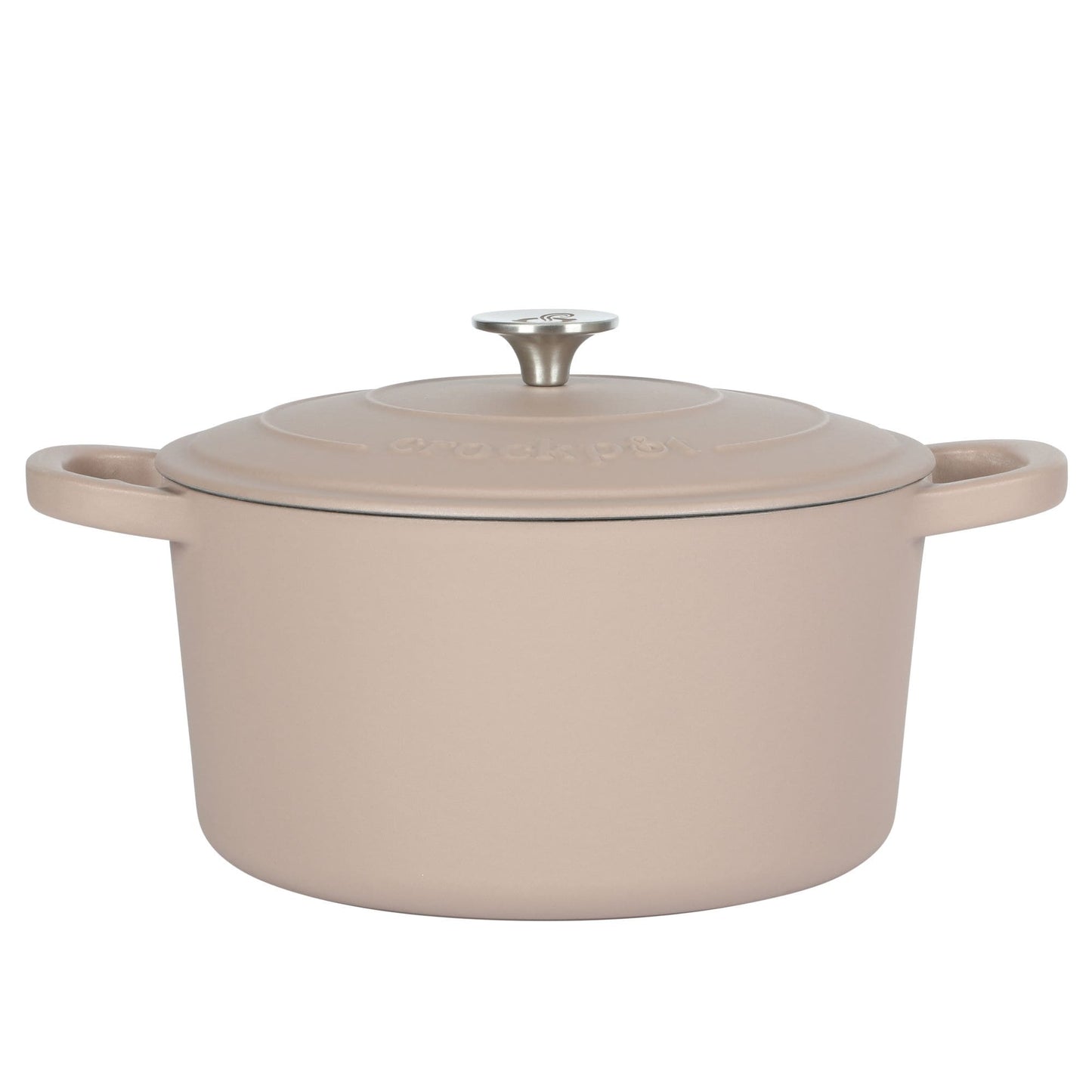 Crock Pot Artisan 5-Quart Round Dutch Oven - Matte Dusty Pink