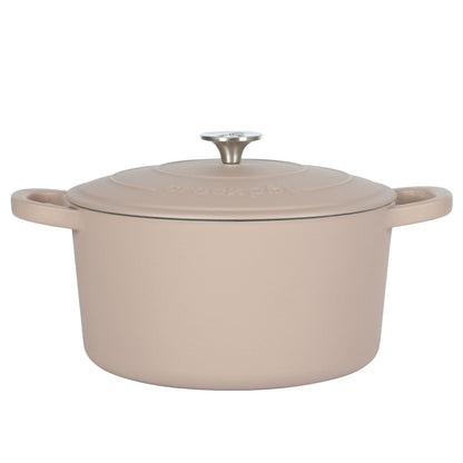Crock Pot Artisan 5-Quart Round Dutch Oven - Matte Dusty Pink