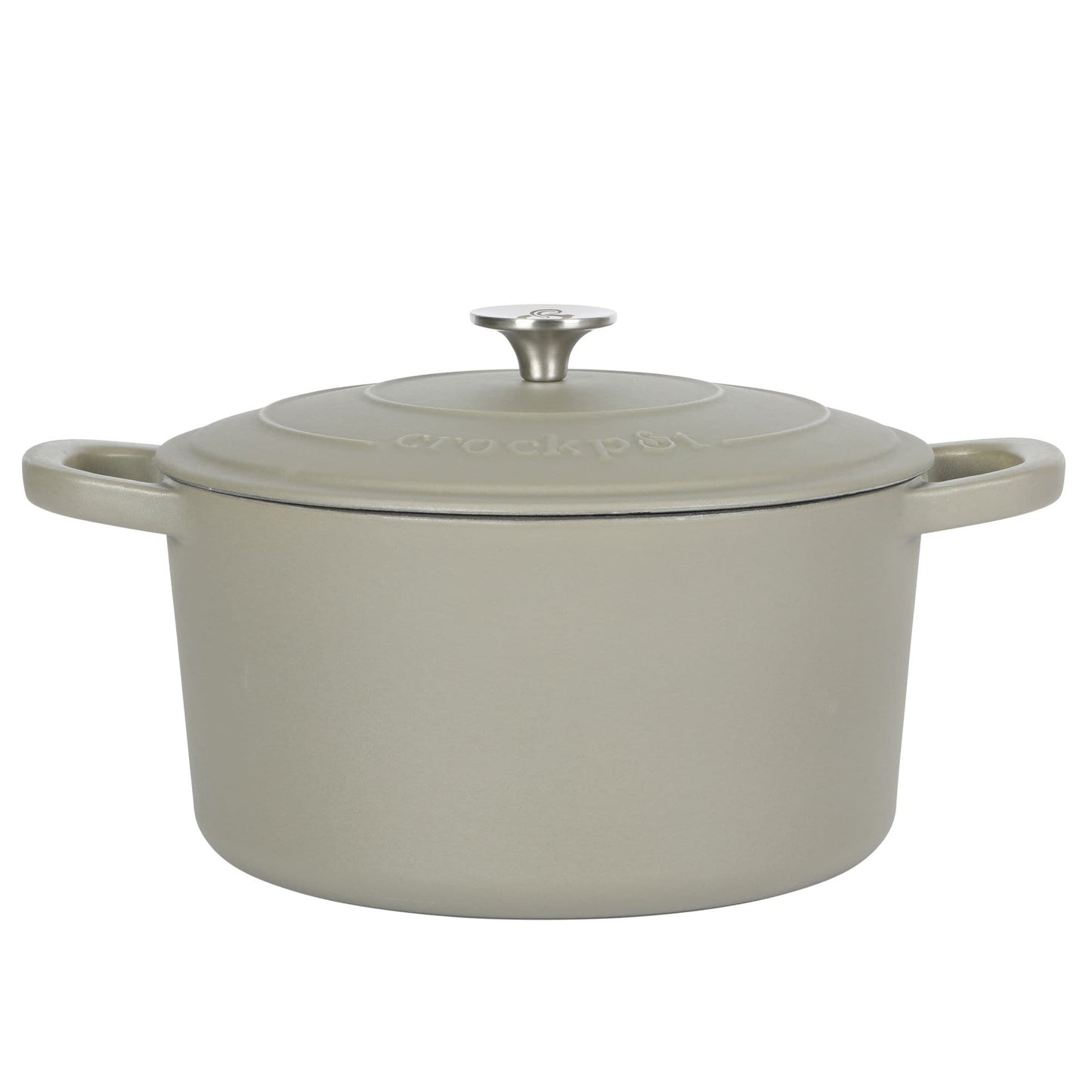 Crock Pot Artisan 5-Quart Round Dutch Oven - Matte Dusty Pink