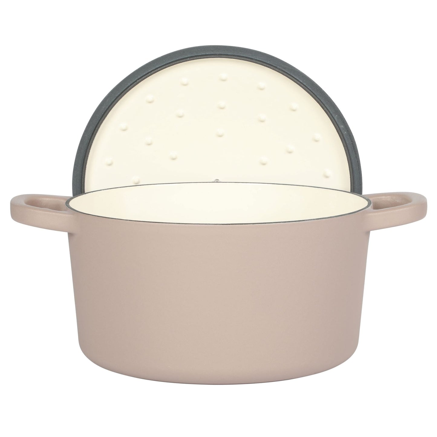 Crock Pot Artisan 5-Quart Round Dutch Oven - Matte Dusty Pink