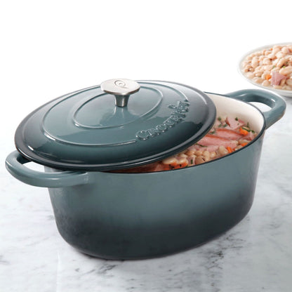 Crock Pot Artisan 7-Quart Oval Dutch Oven