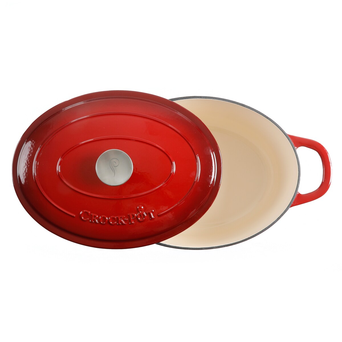 Crock Pot Artisan 7-Quart Oval Dutch Oven