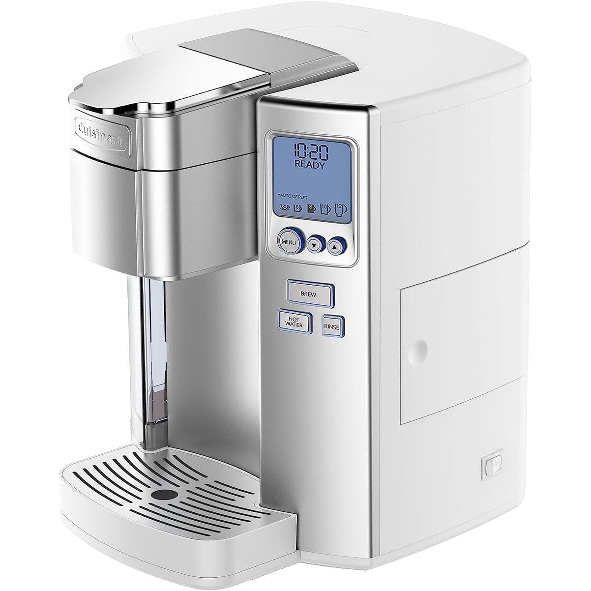 Cuisinart Single Serve Coffee Maker, 72oz, Programmable, Steel