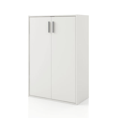 DH BASIC Modern Wood Customizable Stackable Storage Organizer - Cube Shelves, Drawer Cabinet, Bookcase with Doors by Denhour