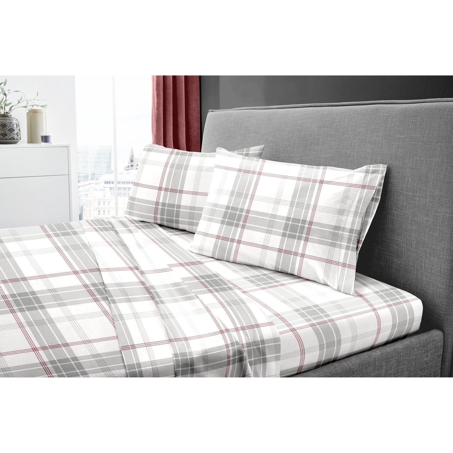 Dormisette Luxury German Flannel 6-Ounce Cotton Bed Sheet Set