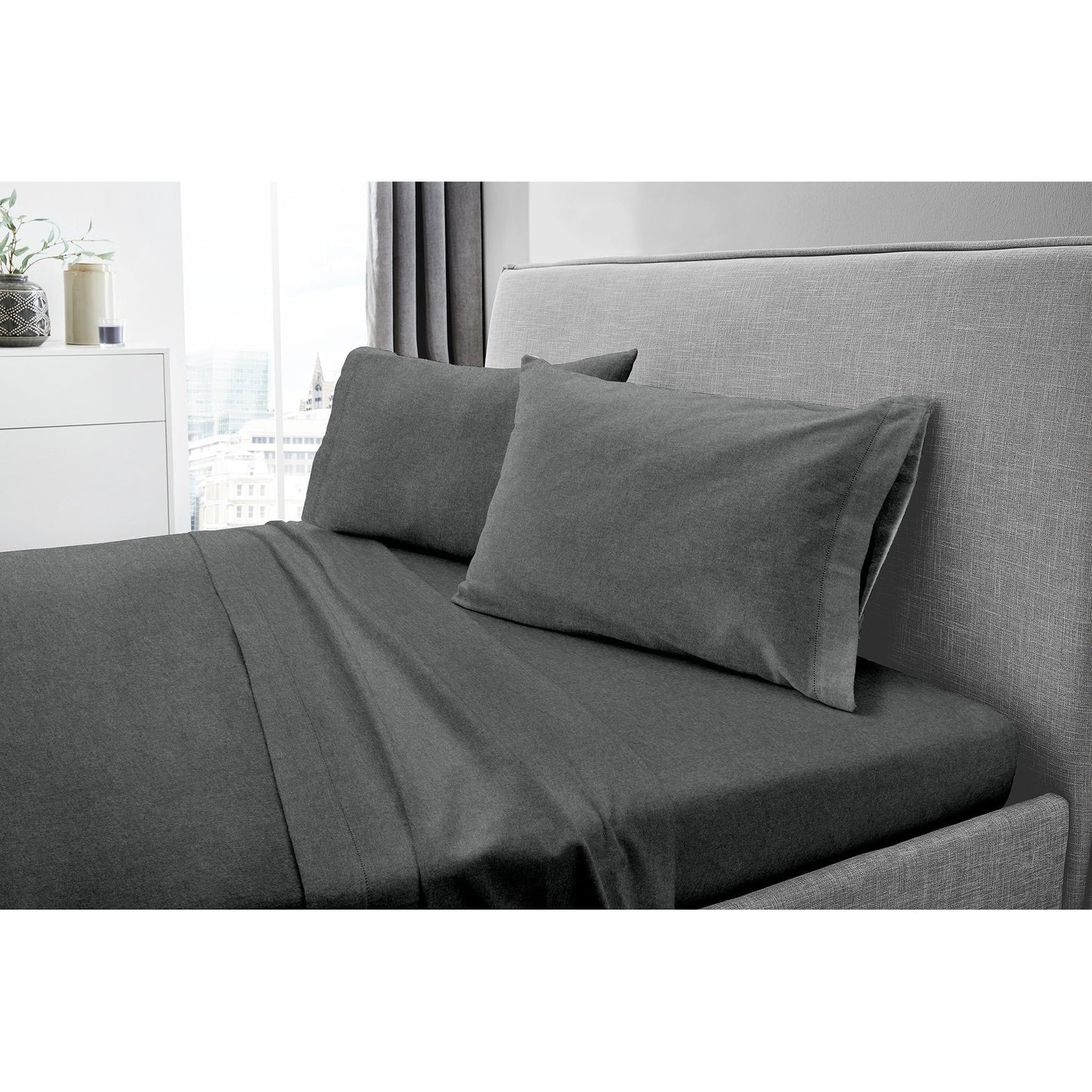 Dormisette Luxury German Flannel 6-Ounce Cotton Bed Sheet Set
