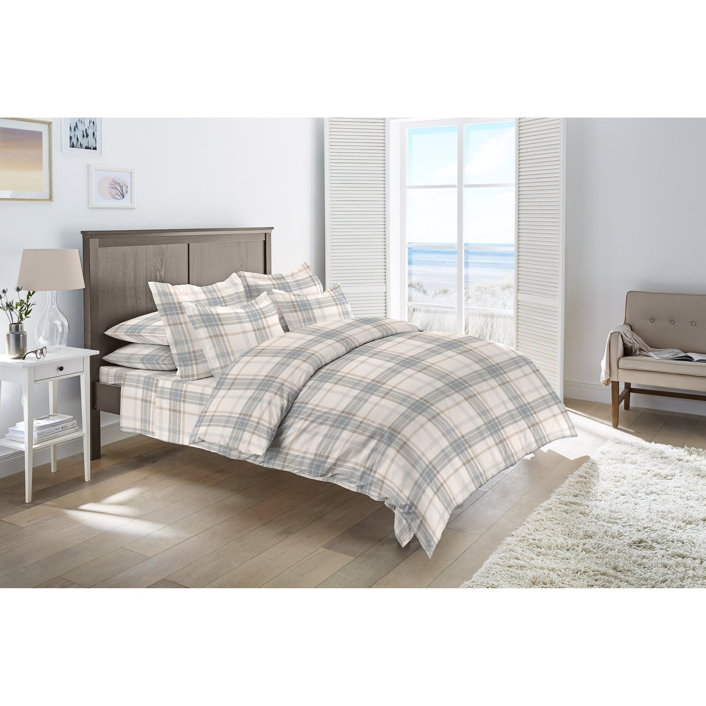 Dormisette Luxury German Flannel 6-Ounce Cotton Bed Sheet Set