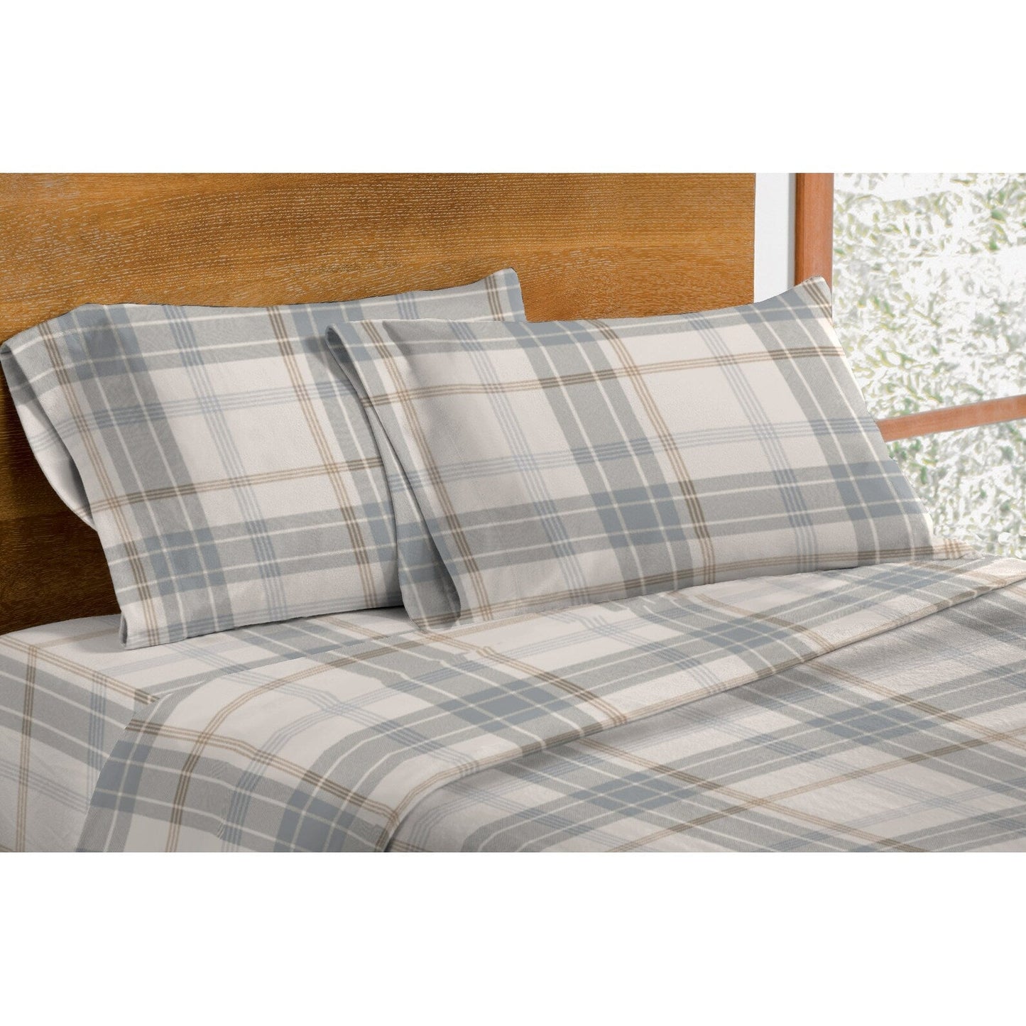 Dormisette Luxury German Flannel 6-Ounce Cotton Bed Sheet Set