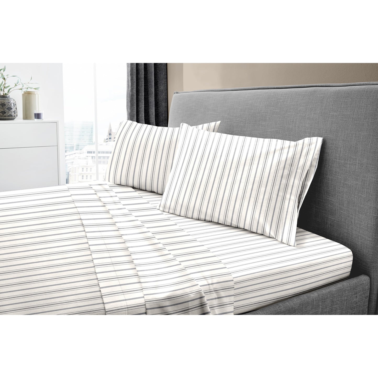 Dormisette Luxury German Flannel 6-Ounce Cotton Bed Sheet Set
