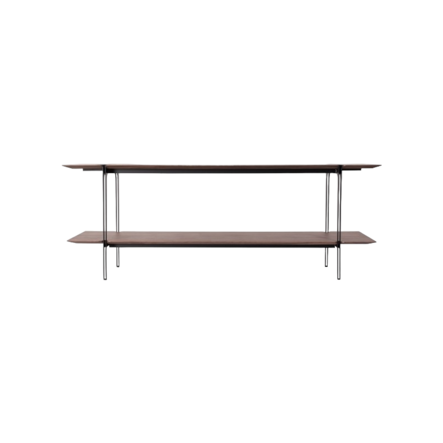 Table console Druida en noyer