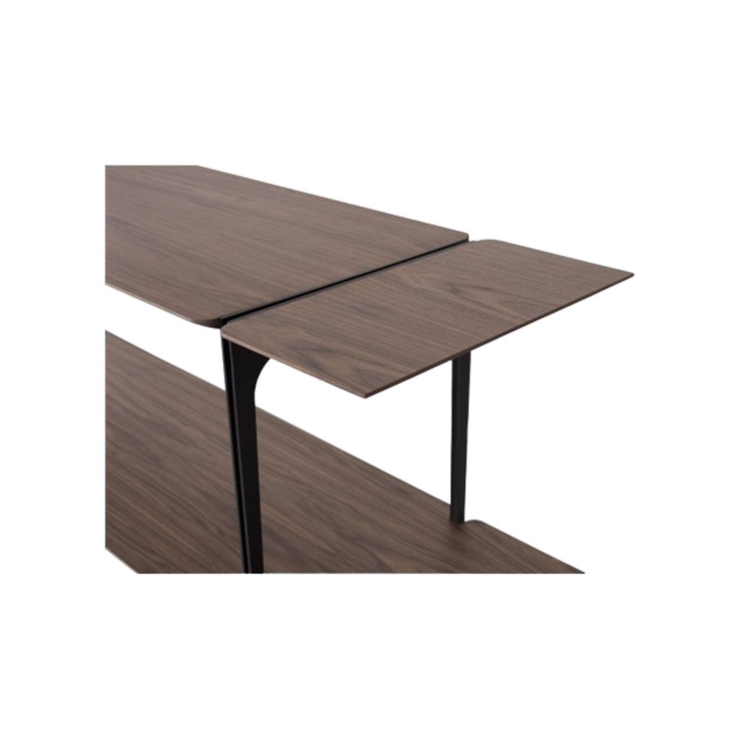 Table console Druida en noyer