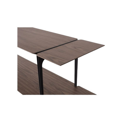 Table console Druida en noyer