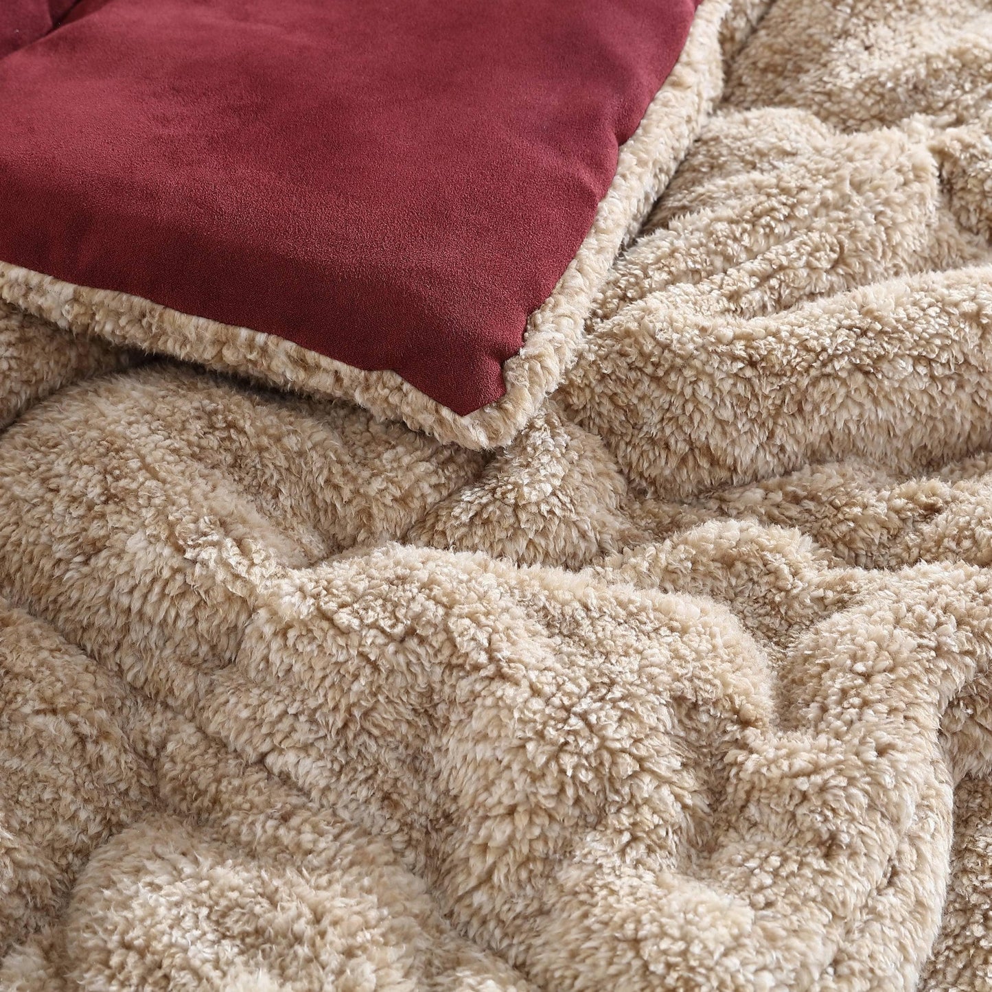 Eddie Bauer Sherwood Faux Suede Textured Comforter & Sham Set