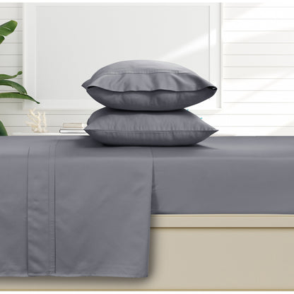 Egyptian Cotton 500 Thread Count Extra Deep Pocket Solid Bed Sheet Set