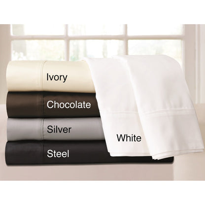Egyptian Cotton 600 TC Extra Deep Pocket 6-piece Bed Sheet Set