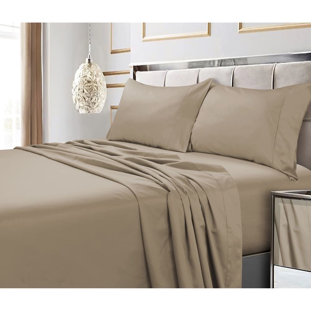 Egyptian Cotton 600 Thread Count Extra Deep Pocket Bed Sheet Set