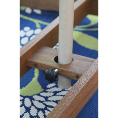 Eilaf 7 pc. Lazy Susan Set with Stacking Chairs