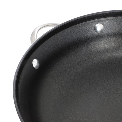 Elite Hard-Anodized Nonstick 12-Inch Everyday Pan with Glass Lid