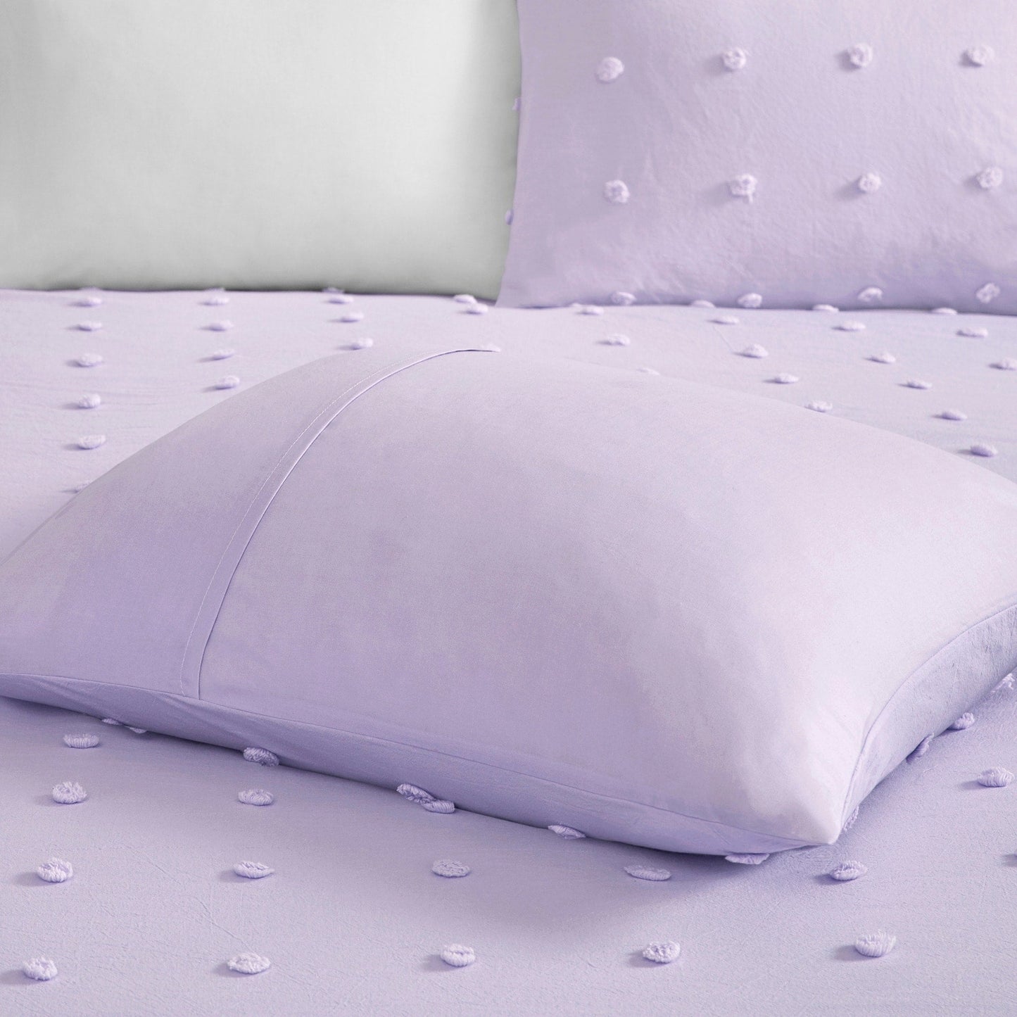 Ensley Cotton Jacquard Pom Pom Comforter Set by Intelligent Design Kids
