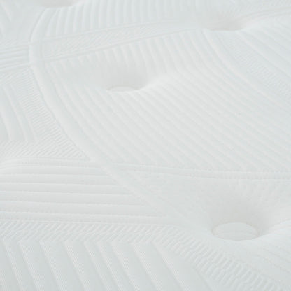 Equilibria 8 in. Medium Memory Foam & Pocket Spring Hybrid Bed in a Box Mattress