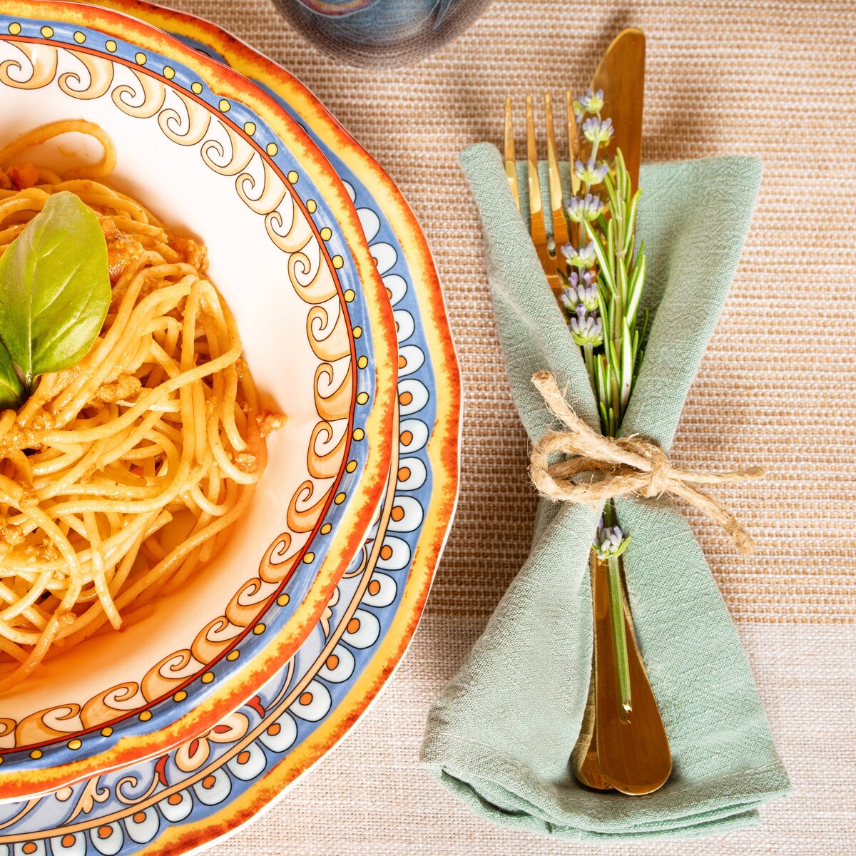 Euro Ceramica Duomo 4 Piece 8.5 Stoneware Pasta Bowl Set - 8.5 in. x 8.5 in. x 2.24 in.