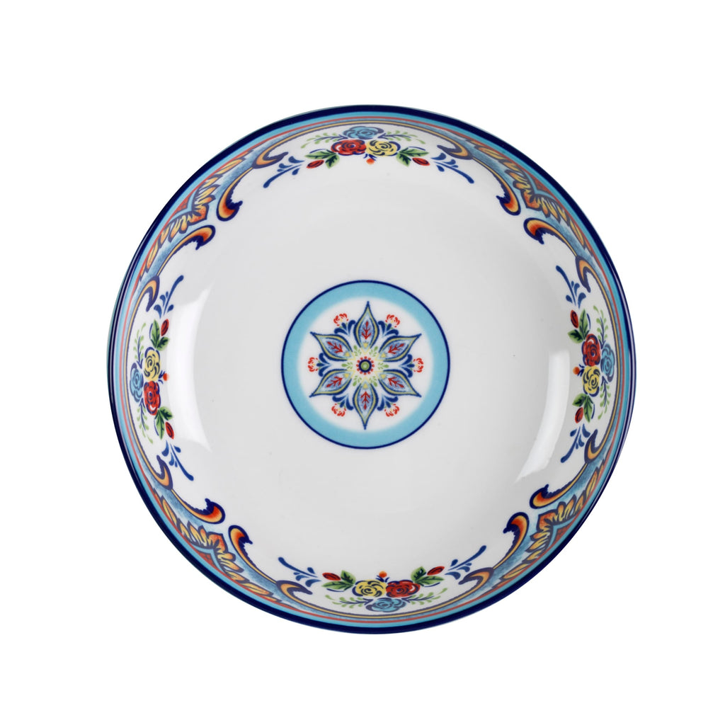 Euro Ceramica Zanzibar 4 Piece.8.5 Pasta Bowl Set - 40 oz