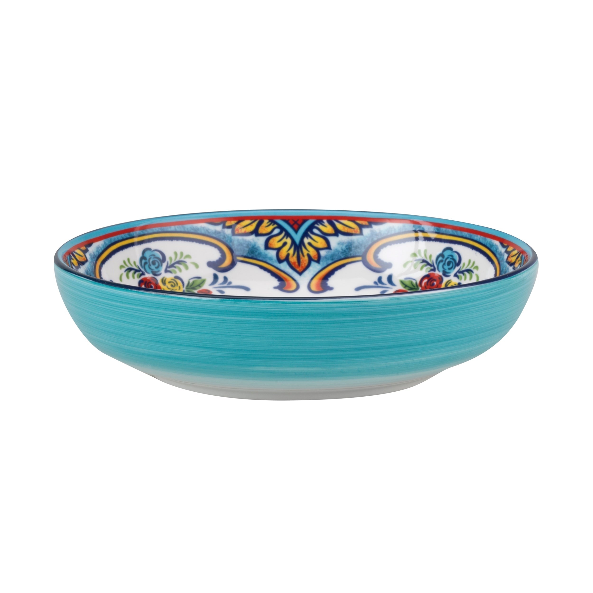 Euro Ceramica Zanzibar 4 Piece.8.5 Pasta Bowl Set - 40 oz