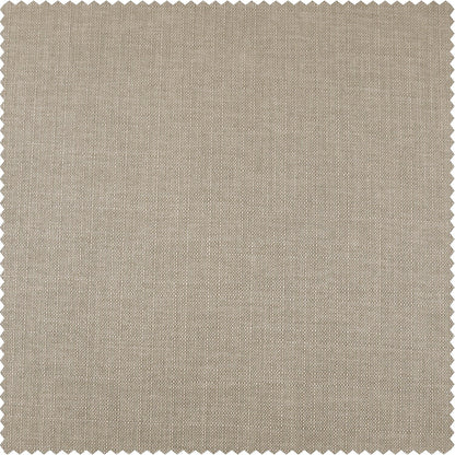 Exclusive Fabrics Faux Linen 100% Blackout Curtains Heat and Light Blocking - (1 Panel)