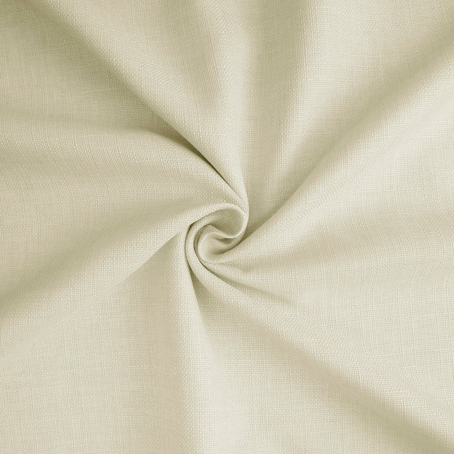 Exclusive Fabrics Italian Faux Linen Room Darkening Curtains for Bedroom & Living Room Curtains - Single Panel Window Curtains