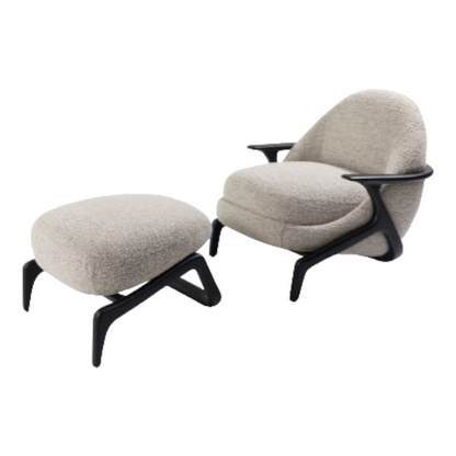 Fauteuil et ottoman Uru