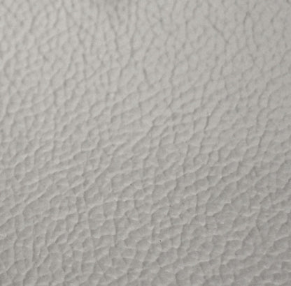 Chaise Toulon en cuir gris clair