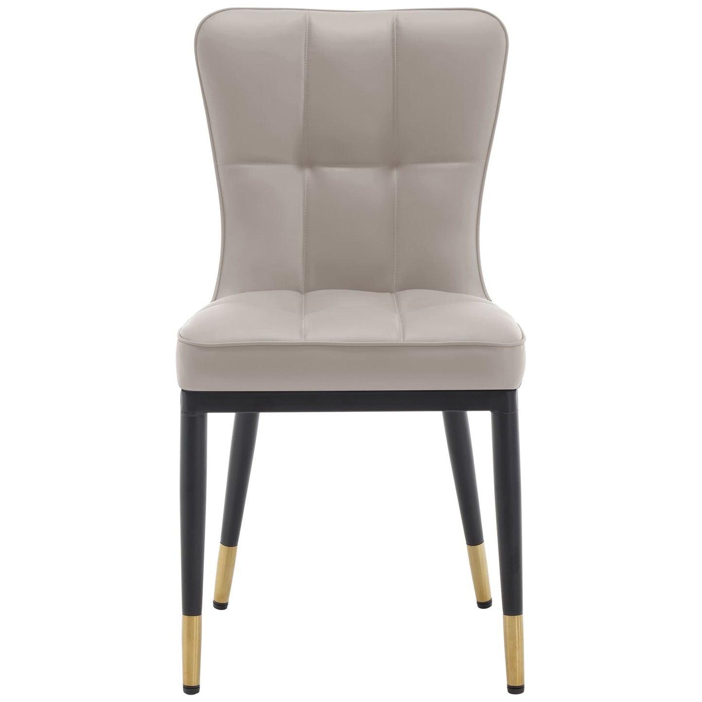 Faux Leather Upholstered Dining Chairs Set of 2/4