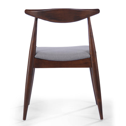 Francie Mid-Century Modern Dining Chairs (Set of 2) by Christopher Knight Home - 20.50 W x 20.25 L x 29.75 H
