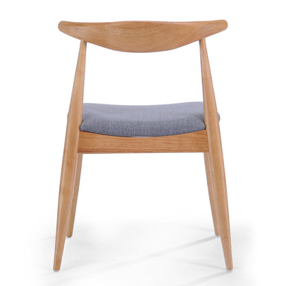 Francie Mid-Century Modern Dining Chairs (Set of 2) by Christopher Knight Home - 20.50 W x 20.25 L x 29.75 H