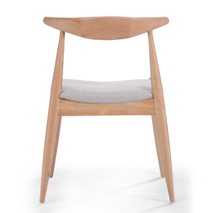 Francie Mid-Century Modern Dining Chairs (Set of 2) by Christopher Knight Home - 20.50 W x 20.25 L x 29.75 H