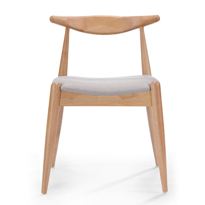 Francie Mid-Century Modern Dining Chairs (Set of 2) by Christopher Knight Home - 20.50 W x 20.25 L x 29.75 H
