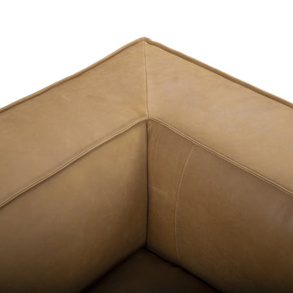 UR livingroom Full Aniline Leather Sofa Modern Genuine Leather Sofa Couch for Living Room - 100W x 43D x 26.25H