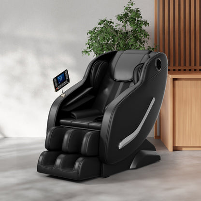 Full Body Massage Chair Zero Gravity Reclining Chair with Airbags, Heat Therapy and Hi-Fi Speakers, LCD Touchscreen Control